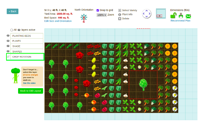 Garden plan